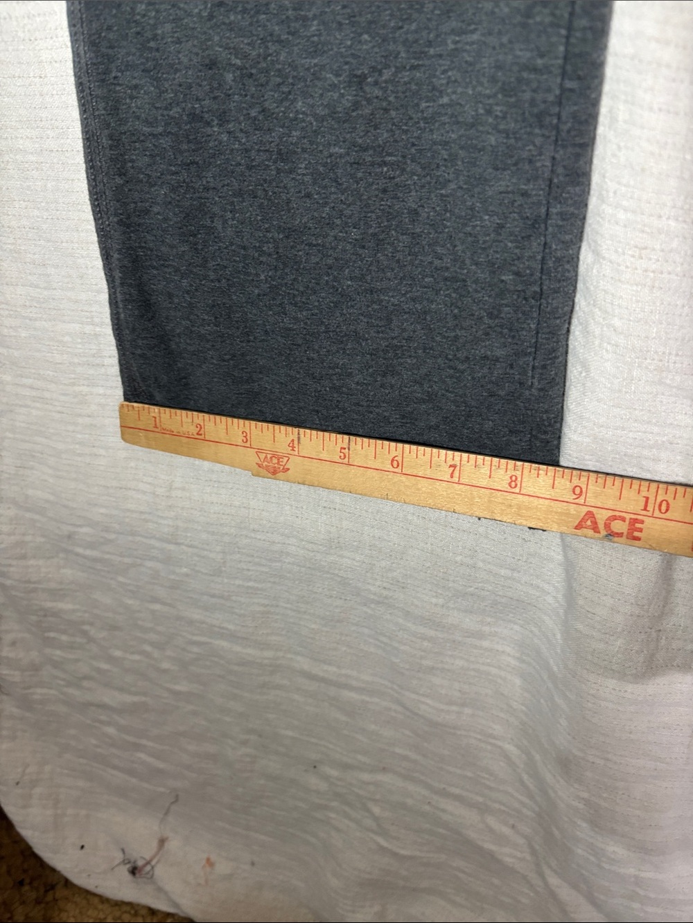 Aeropostale Y2K Heathered Grey Fit & Flare Low Rise Lounge Pants Size S Sequins - Picture 7 of 7